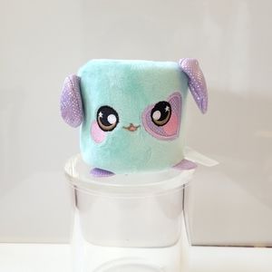 Squeezamals Marshmallows Twix Dog Plush